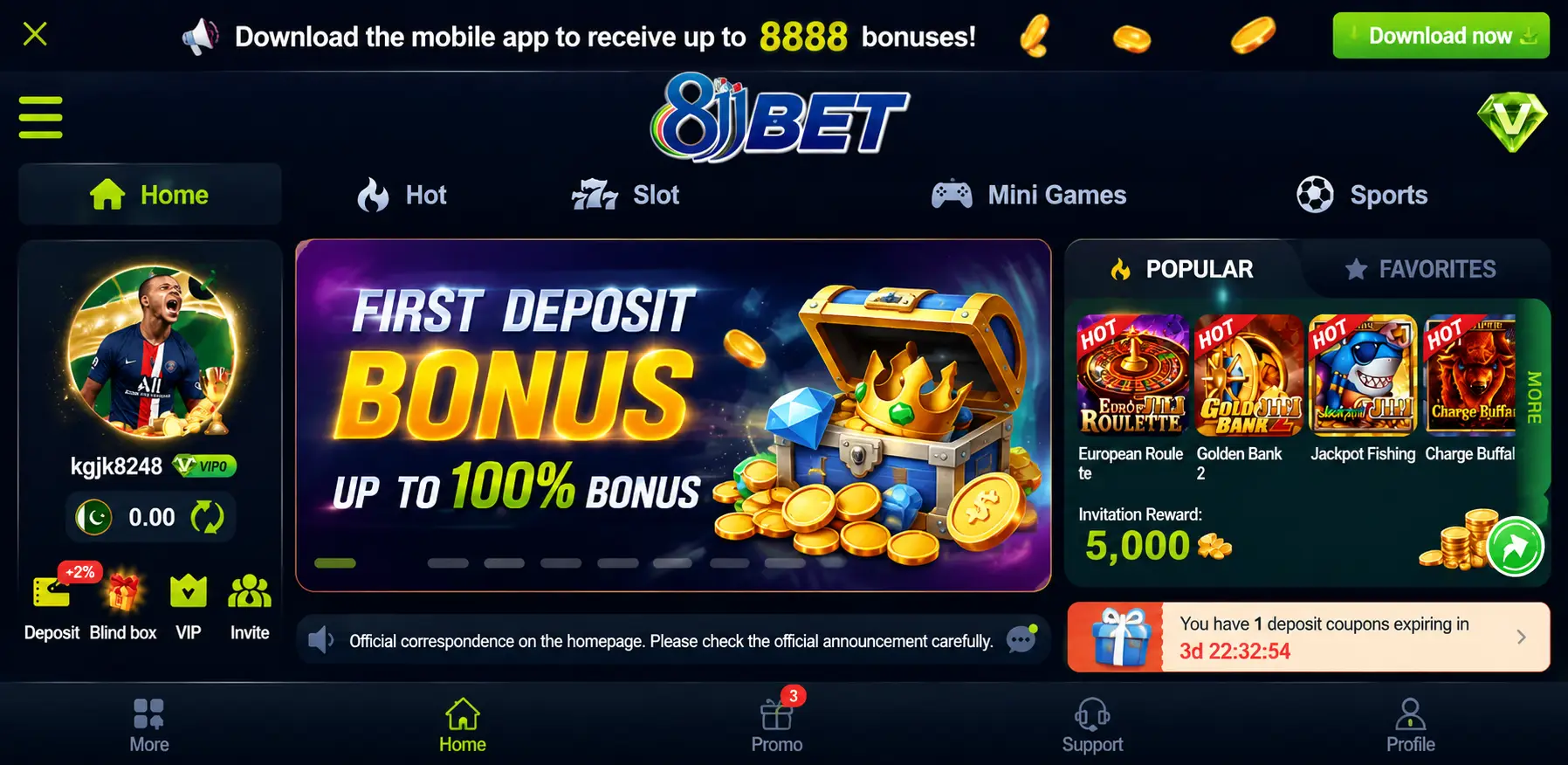 8Jjbet Game